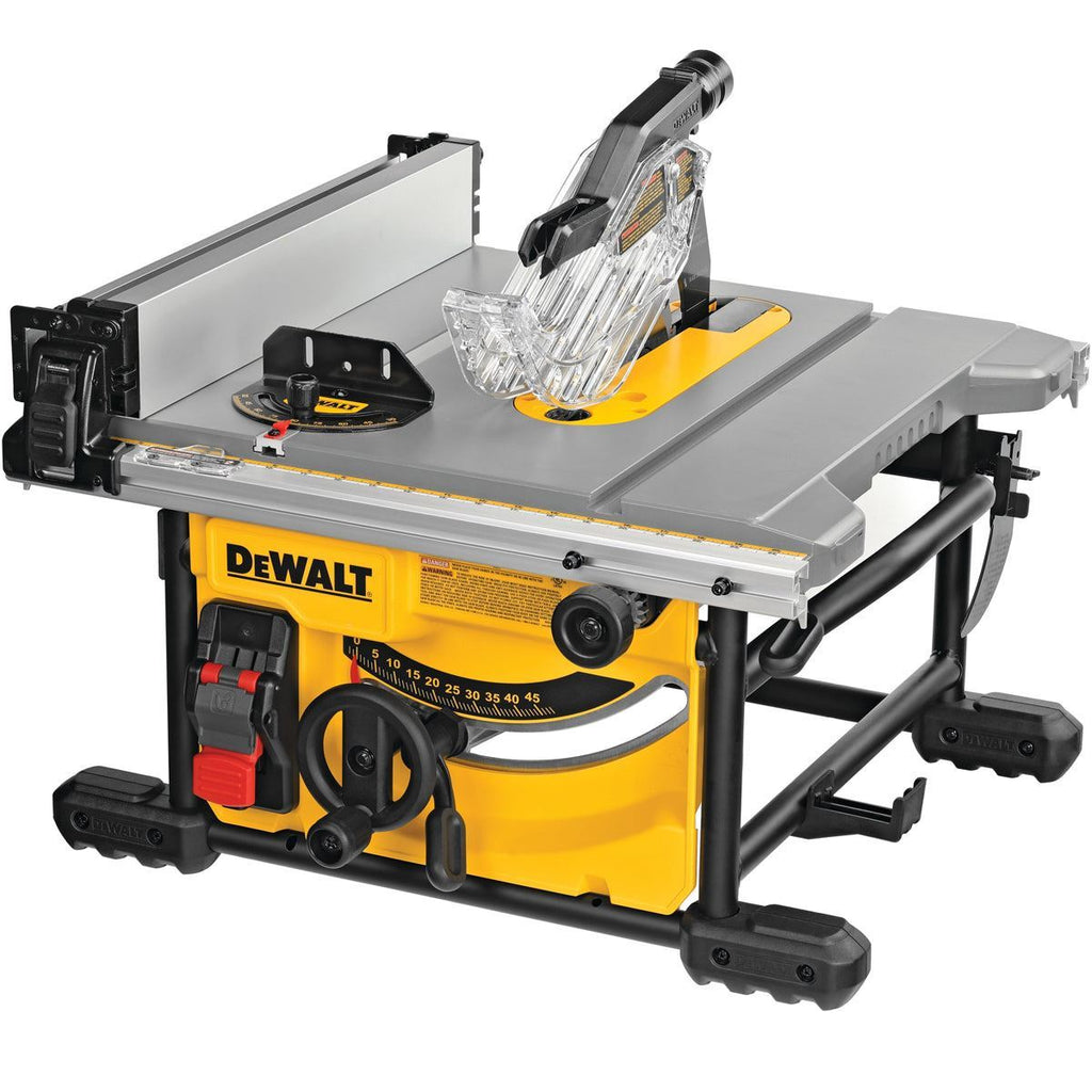 Dewalt DWE7485 240V 210mm Compact Table Saw 1850W with DE7400 Stand