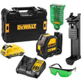 Dewalt DCE088D1G 12V Self-Levelling Green Cross Line Laser With 2.0Ah Battery Charger & TSTAK Case - SPL