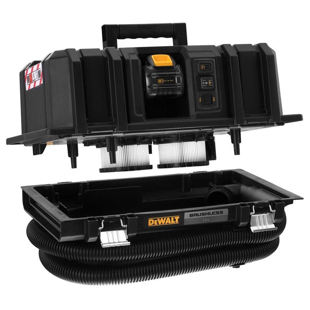 Dewalt DCV586MT2 54V Flexvolt Brushless M-Class Dust Extractor with 2 x 6.0Ah Batteries & Charger