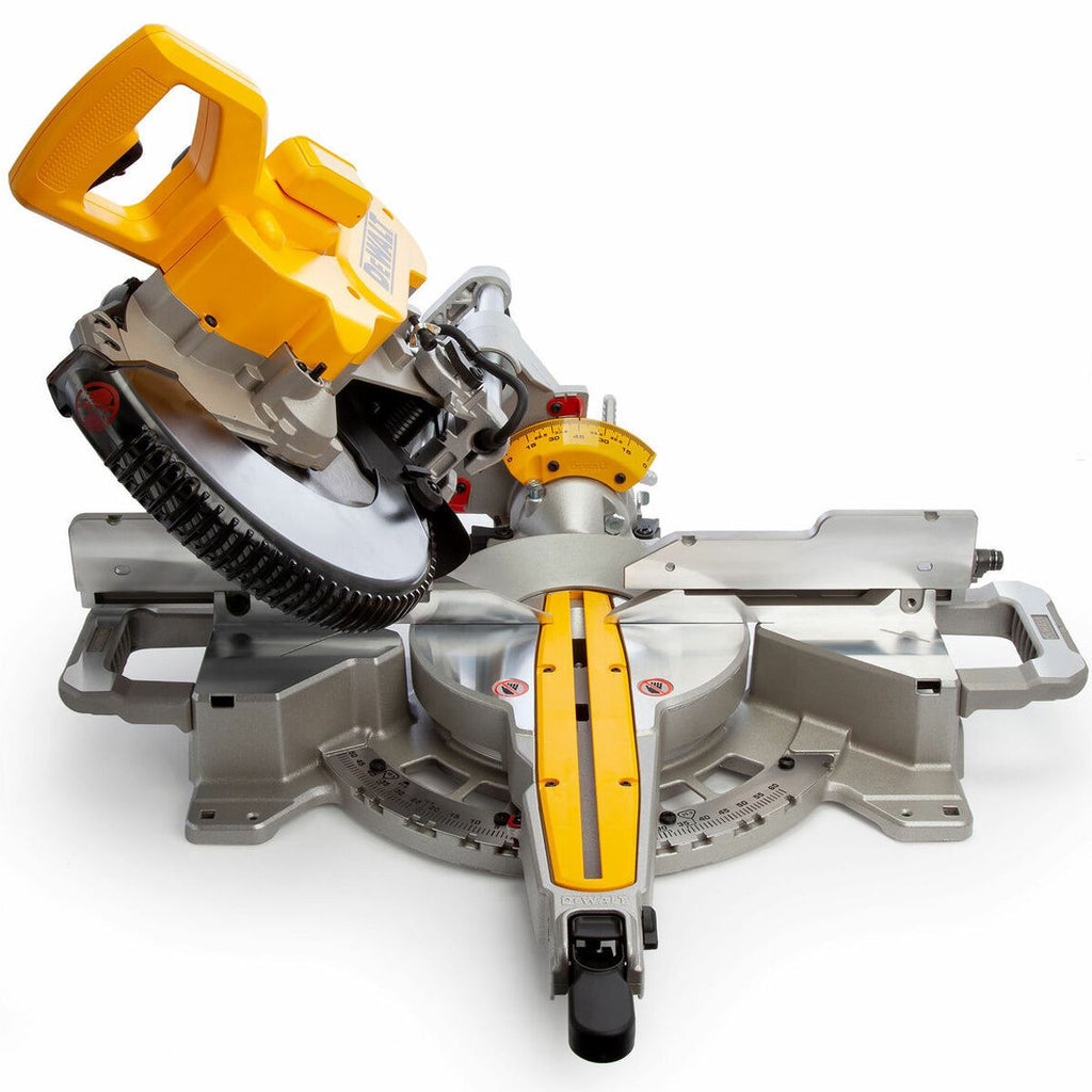 Dewalt DWS727-GB 250mm Double Bevel Slide Mitre Saw 240V
